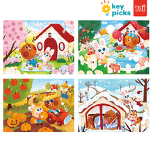 Load image into Gallery viewer, 4 PUZZLES IN A BAG - SEASONS