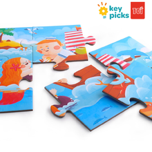 Load image into Gallery viewer, 4 PUZZLES IN A BAG - UNDER THE SEA