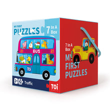 Load image into Gallery viewer, MY FIRST PUZZLES - TRAFFIC