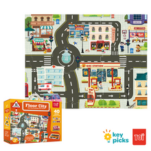 Load image into Gallery viewer, GIANT INTERCHANGEABLE FLOOR PUZZLE - FLOOR CITY