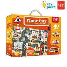 Load image into Gallery viewer, GIANT INTERCHANGEABLE FLOOR PUZZLE - FLOOR CITY