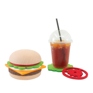 CARPENTER Hamburger Coaster
