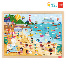 Load image into Gallery viewer, BEACH (100-pc puzzle)