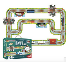 Load image into Gallery viewer, GIANT INTERCHANGEABLE FLOOR PUZZLE - RAILWAY