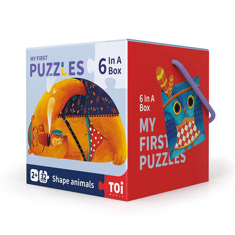 MY FIRST PUZZLES - SHAPE ANIMALS